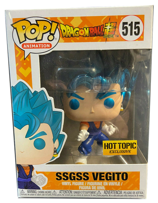 Funko - POP! Animation - Dragon Ball Super - SSGSS Vegito - #515 - Hot Topic Exclusive