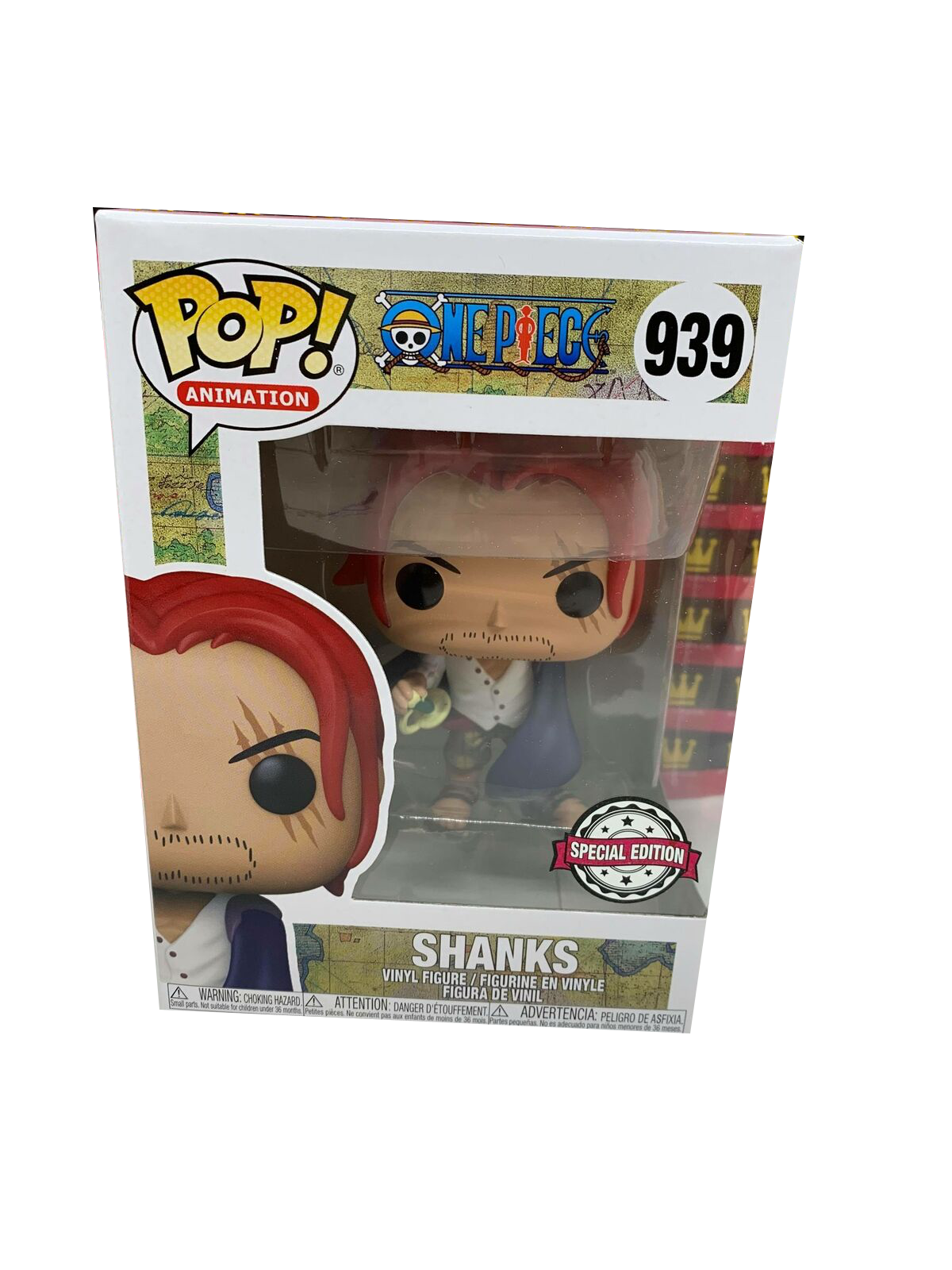 Funko - POP! Animation - One Piece - Shanks - #939 - Special Edition