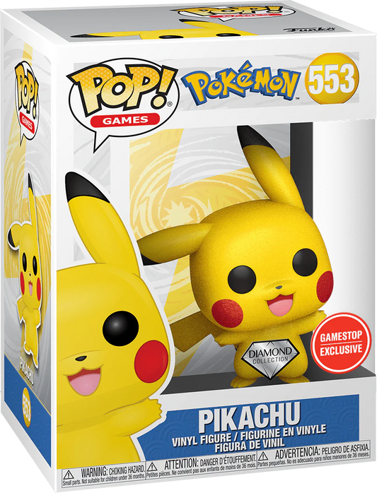 Funko - POP! Games Pokemon - Pikachu #553