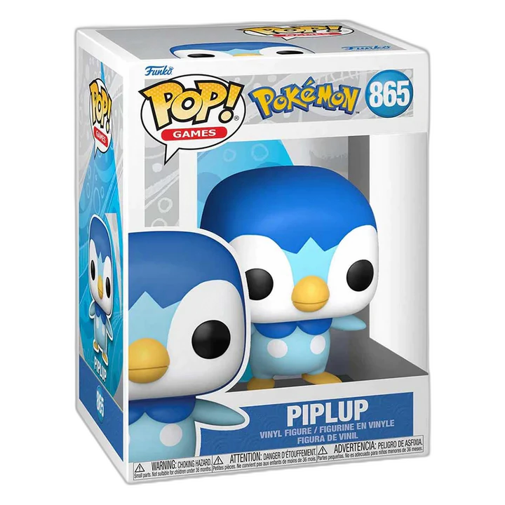 Funko - POP! Games Pokemon - Piplup #865