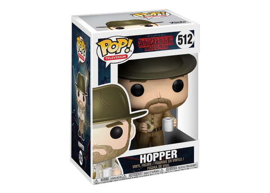 Funko - POP! Television - Stranger Things - Hopper - #512 - Hot Topic Exclusive