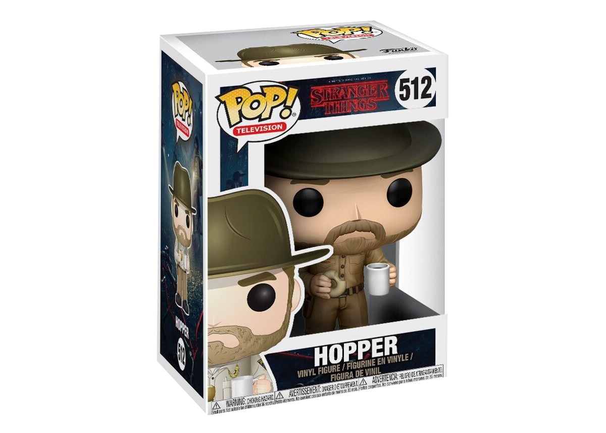 Funko - POP! Television - Stranger Things - Hopper - #512 - Hot Topic Exclusive