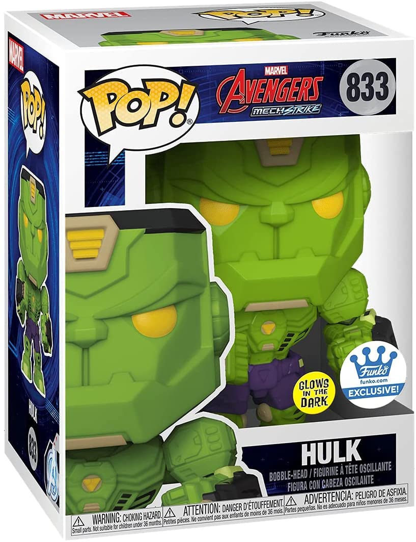 Funko - Pop - Marvel - Avengers - MechStrike - Hulk - #833