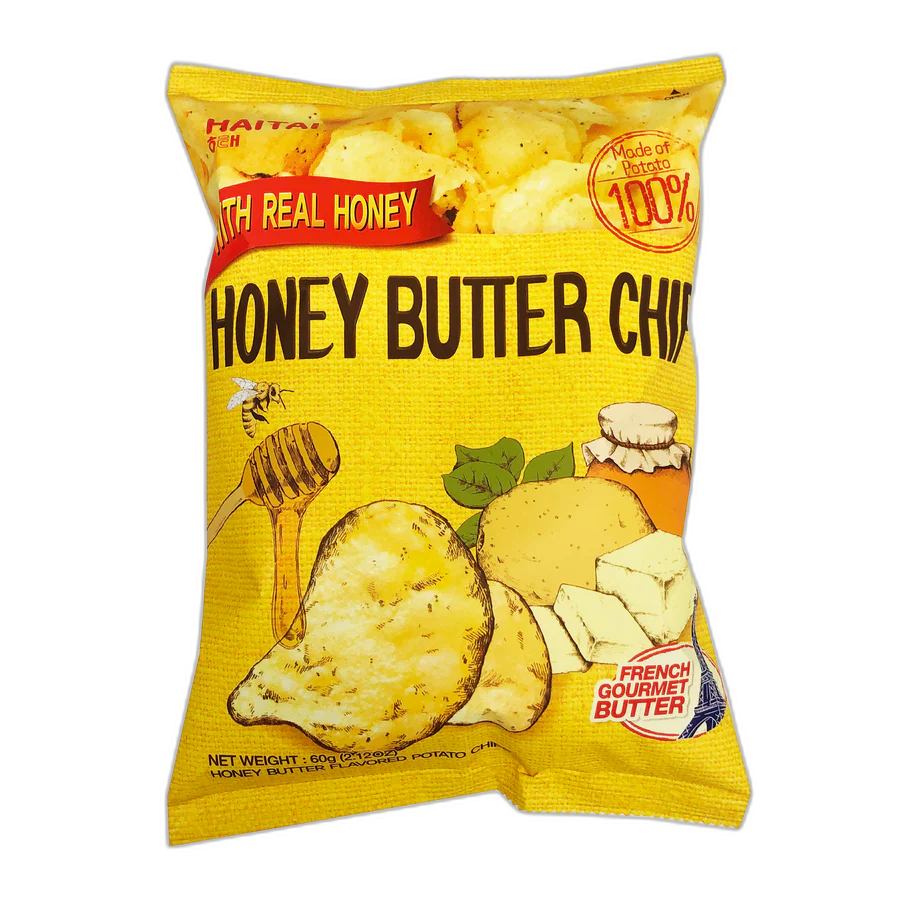 Haitai  -  Honey Butter Chip - Potato Chip - Product of Korea