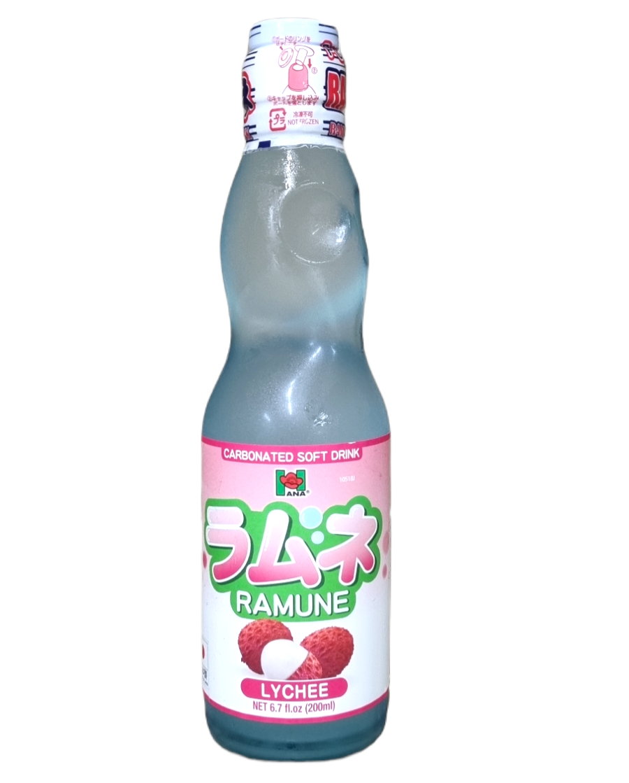 Hana - Ramune Carbonated Beverage (Lychee)