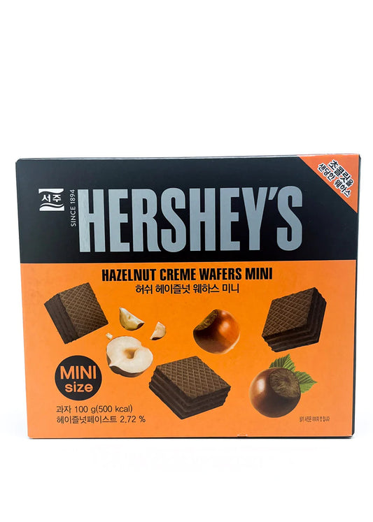 Hershey's - Hazelnut Creme Wafers Mini -  Cookies - Product of Korea