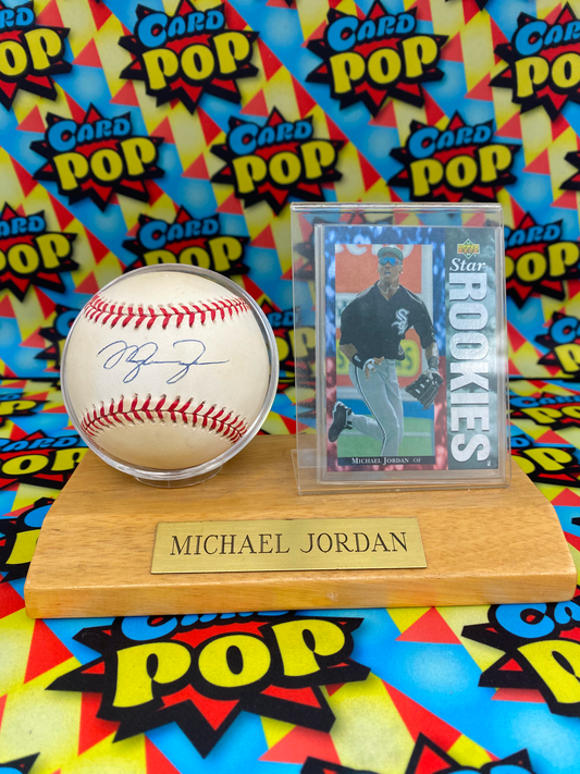 MLB - Micheal Jordan - Autographed Baseball