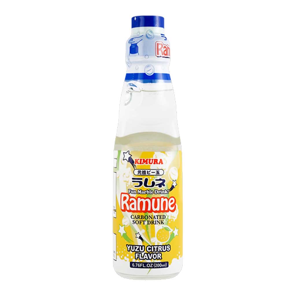 Picture of Kimura - Ramune Carbonated Beverage (Yuzu Citrus)