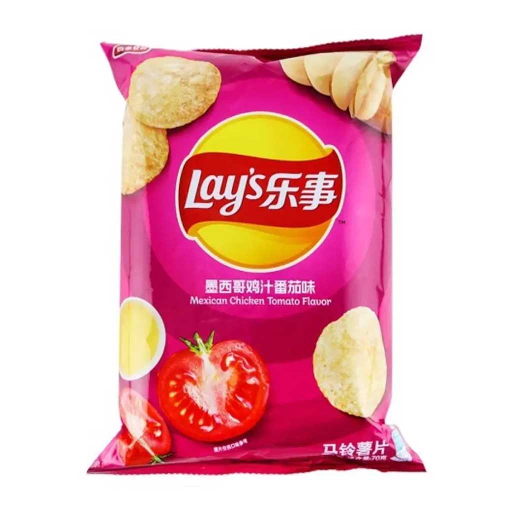 Picture of Lay's - Mexican Chicken Tomato Flavor - Potato Chips - China Edition