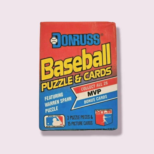 Leaf - Donruss  - MLB Baseball Puzzle & Cards - 1989