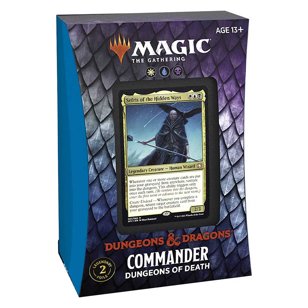 Picture of Magic The Gathering - D&D - Adventures In The Forgotten Realms - Commander Deck (Dungeons Of Death)