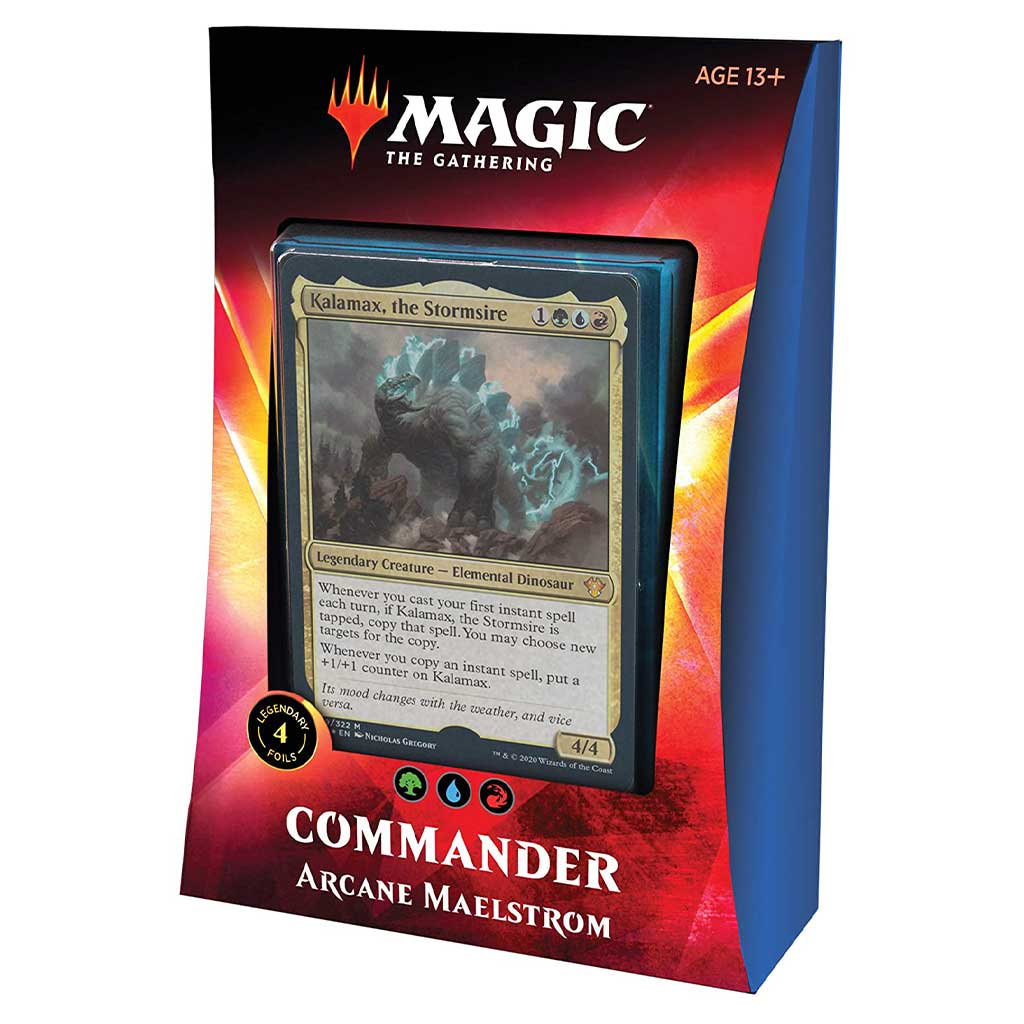 Picture of Magic The Gathering - Ikoria: Lair Of Behemoths - Commander Deck (Arcane Maelstrom)