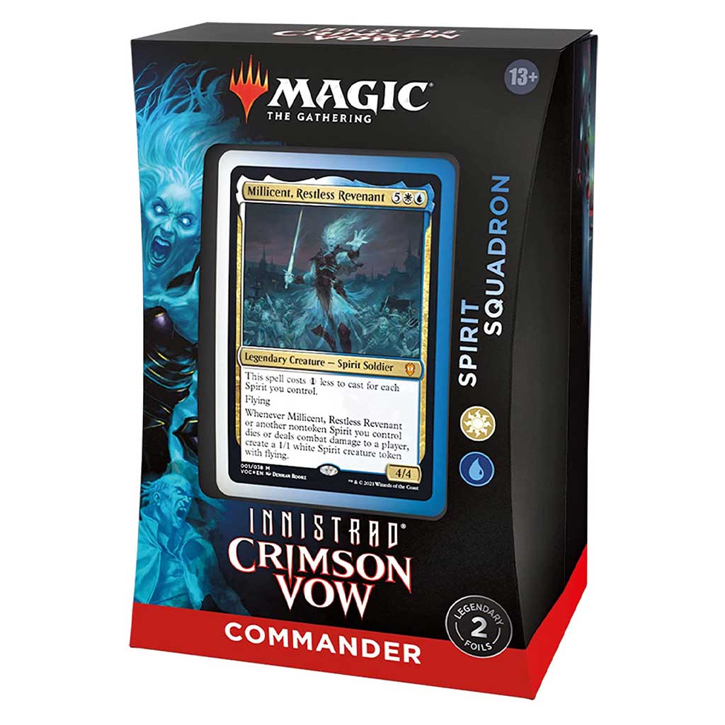 Picture of Magic The Gathering - Innistrad Crimson Vows - Commander Deck (Spirit Squadron)