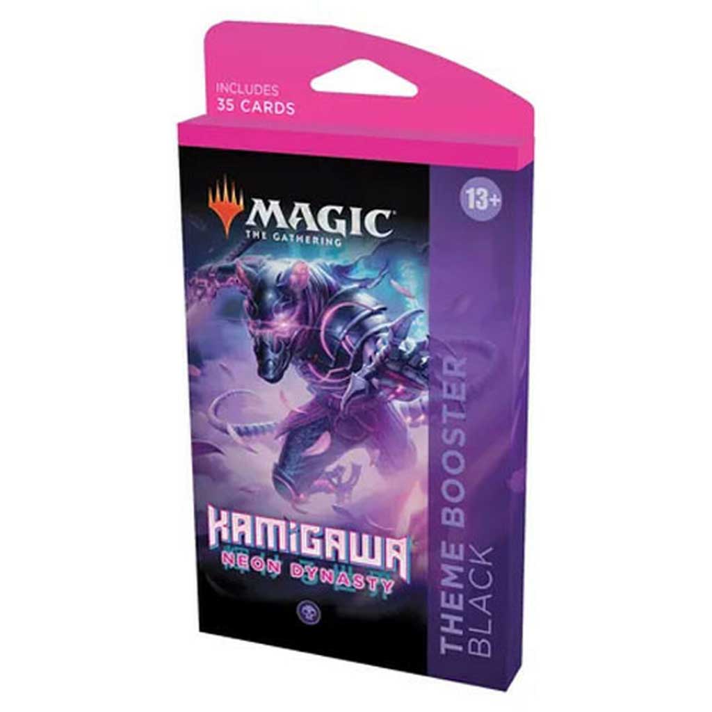 Magic The Gathering Kamigawa Neon Dynasty Theme Booster Pack (Blac
