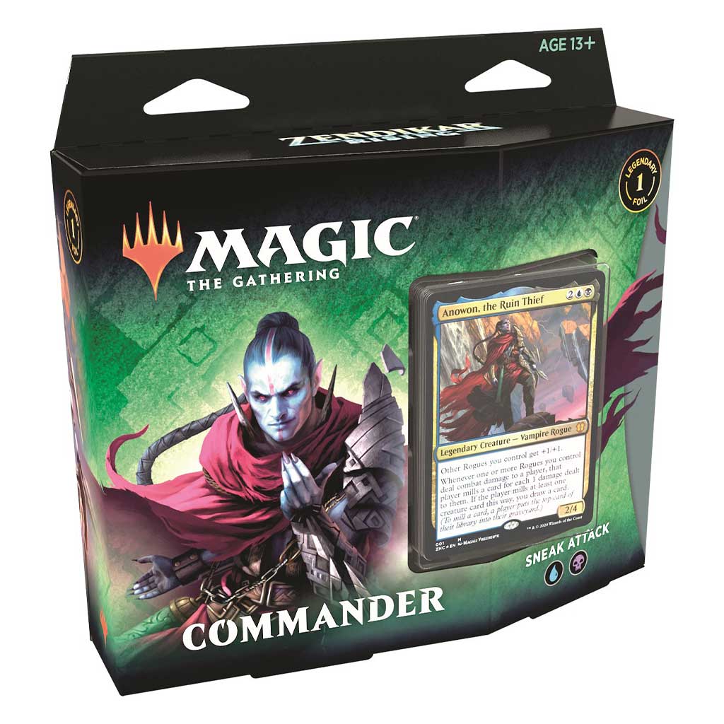 Picture of Magic The Gathering - Zendikar Rising - Commander Deck (Sneak Attack)