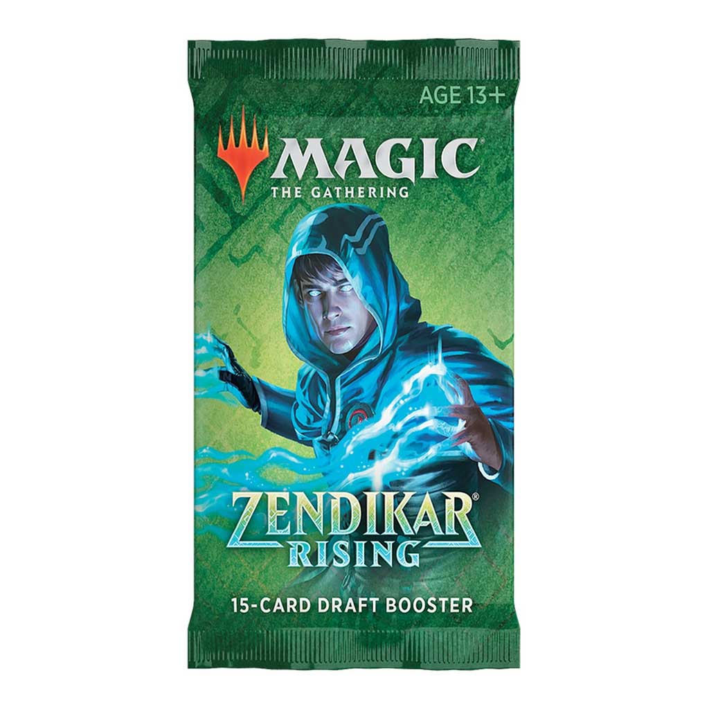 Magic The Gathering Zendikar Rising Draft Booster Pack CARDPOPUSA