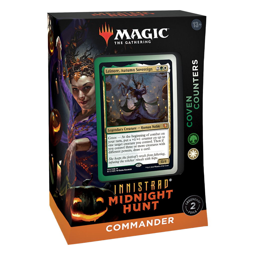 Magic The Gathering - Innistrad Midnight Hunt - Coven Counters Commander Deck