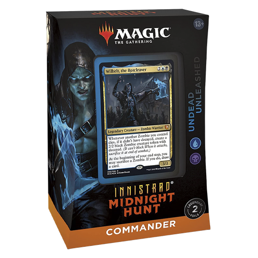 Magic The Gathering - Innistrad Midnight Hunt - Undead Unleashed Commander Deck