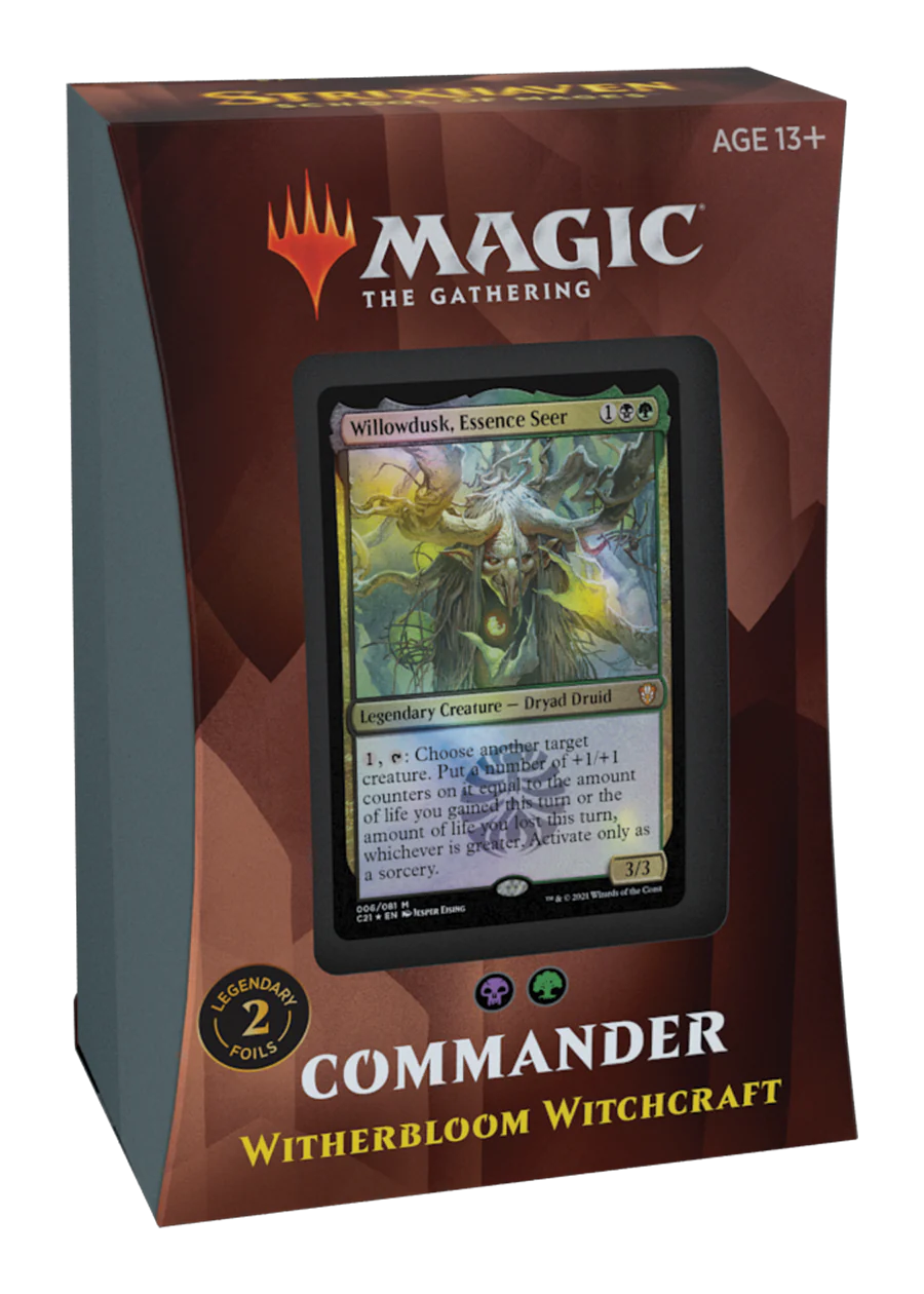 Magic The Gathering - Strixhaven School Of Mages - Commander Deck (Witherbloom Witchcraft)