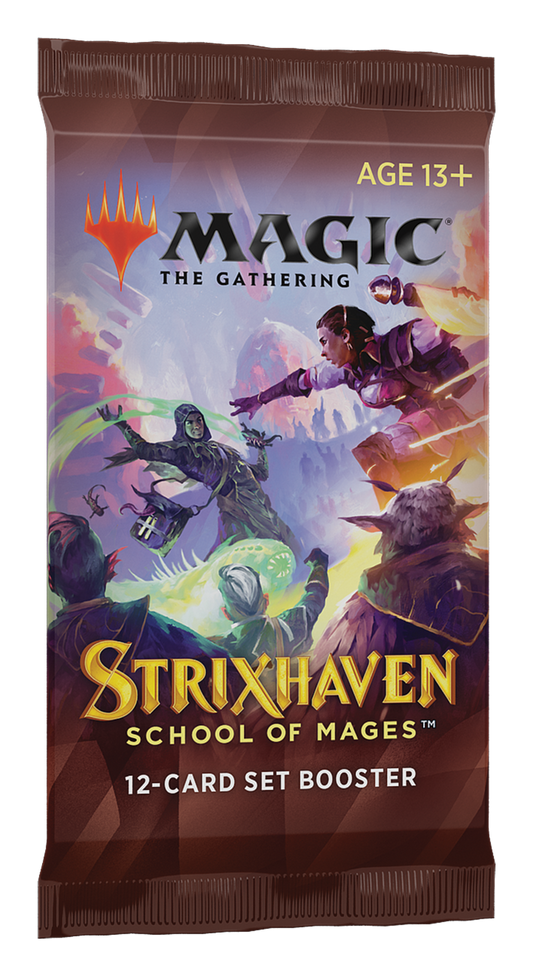 Magic The Gathering - Strixhaven School Of Mages - Japanese Set Booster Pack