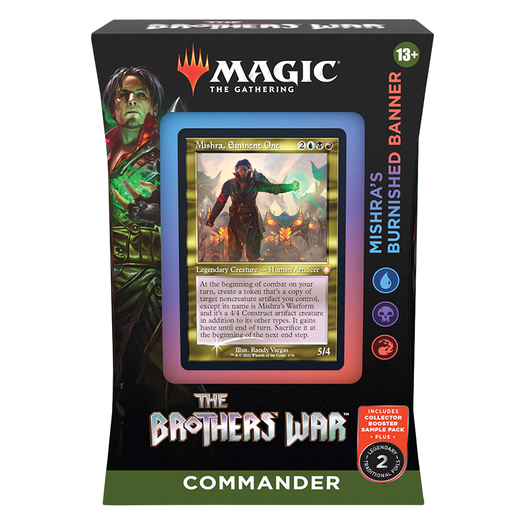 Magic The Gathering - The Brothers' War - Commander Deck (Mishra's Burnished Banner)