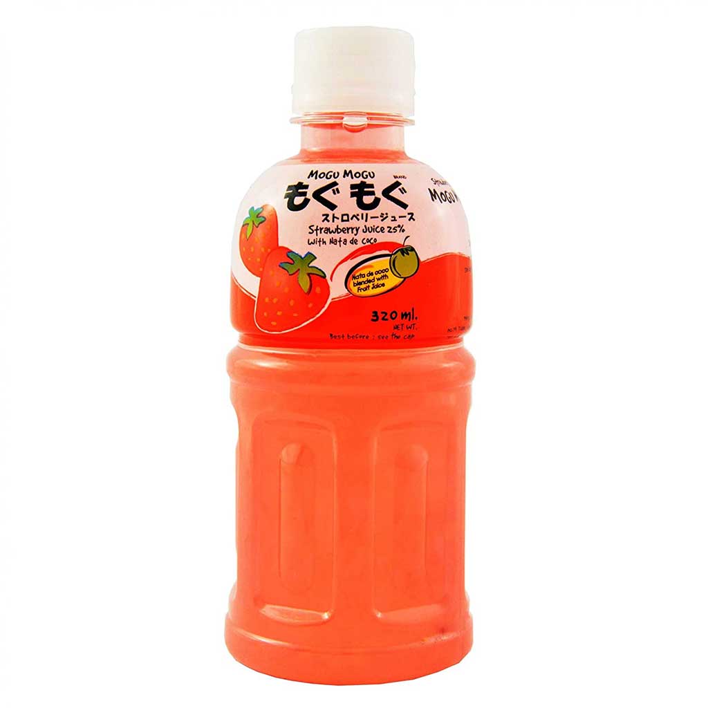 Picture of Mogu Mogu - Flavored Beverage (Strawberry)