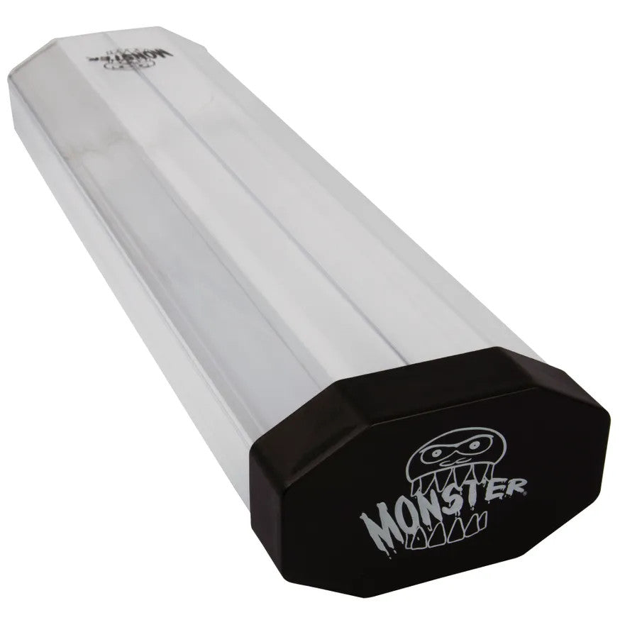 Monster - Daul Play Mat Tube Clear - With Black Cap