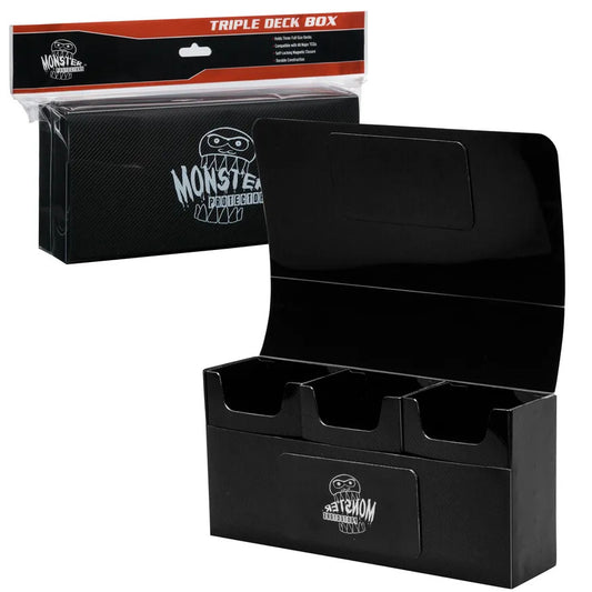 Monster - Triple Deck Box - Black