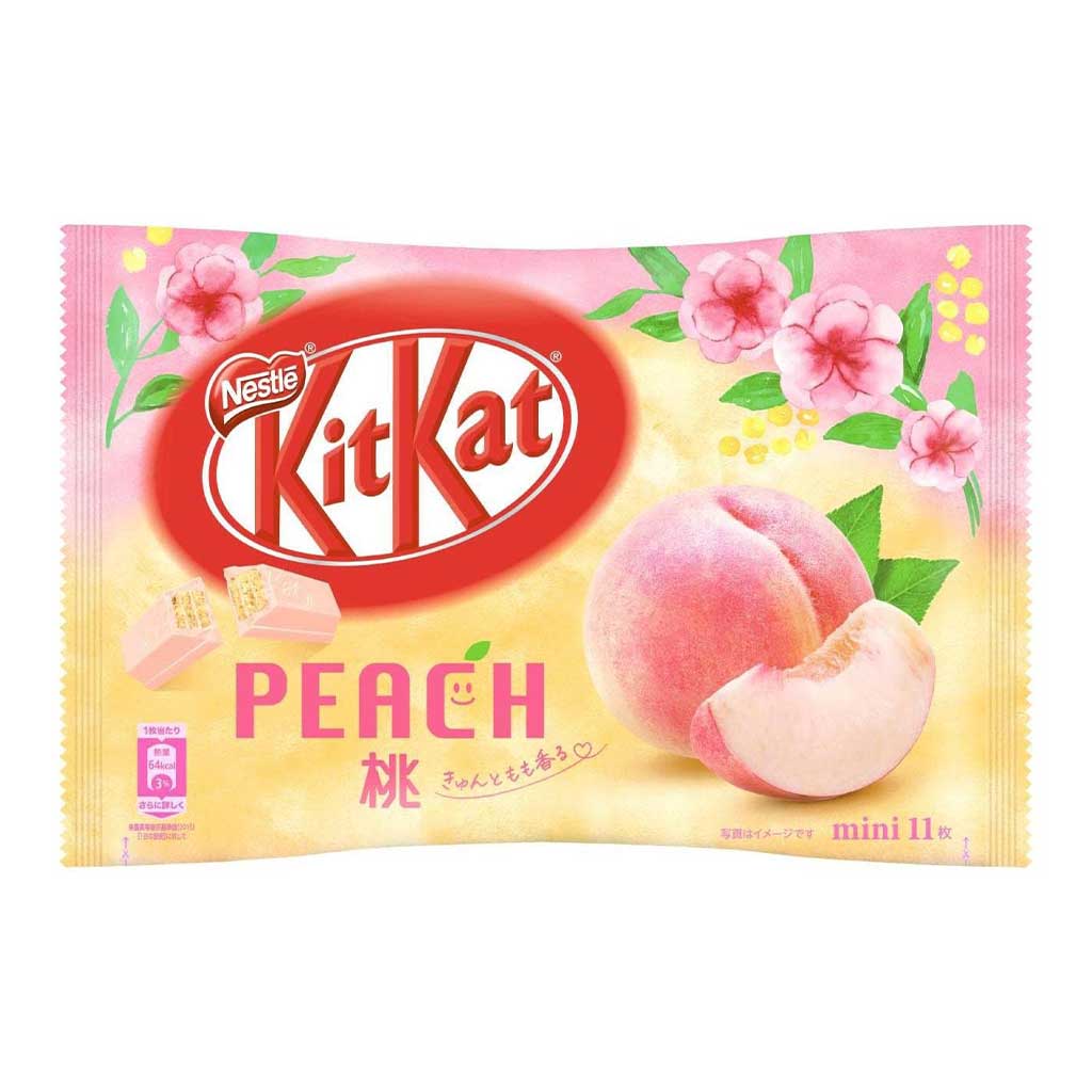 Picture of Nestle - Kit Kat - Peach (4.5 oz bag) - Product of Japan