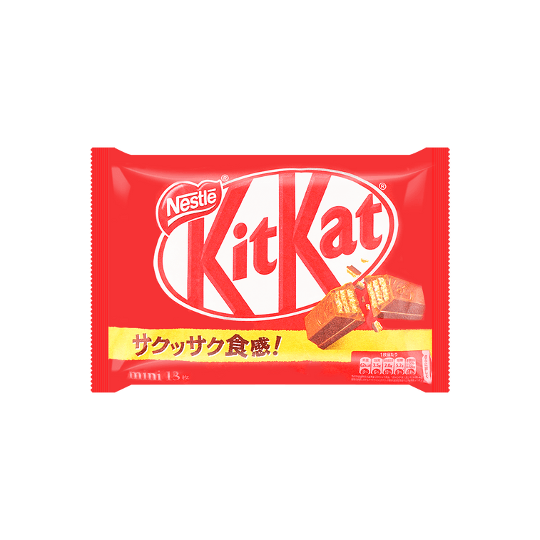 Nestle - Kit Kat - Original - 13pc. Bag - Product of Japan