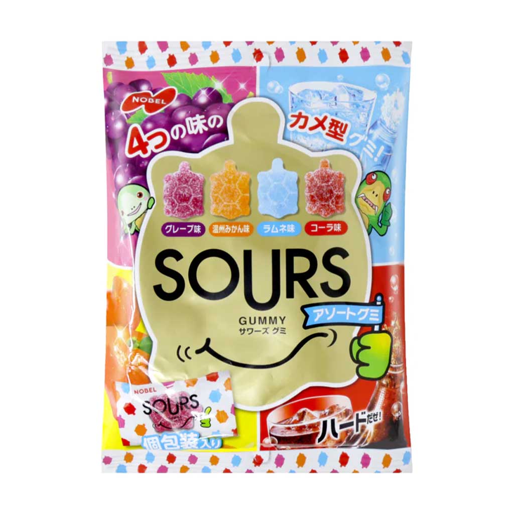 Picture of Nobel - Sours - Gummy Candy - Product of Japan