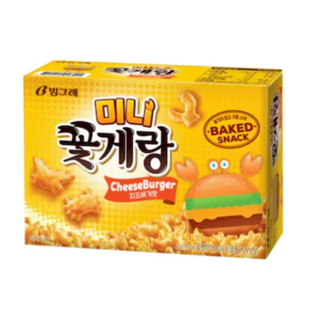 Oili - Cheeseburger - Mini Crab Cheese - Baked Snack - Product of Korea