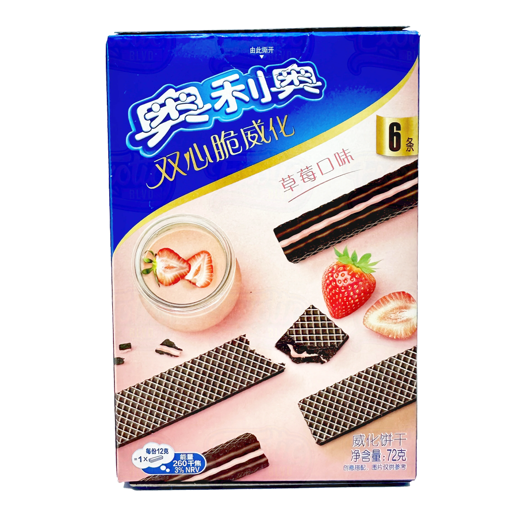 Oreo - Strawberry Biscuits 72g
