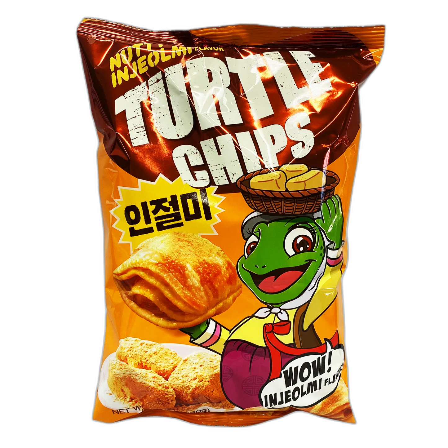 Orion - Turtle Chip - Nutty Injeomi Flavor (w/ Peanut Butter)