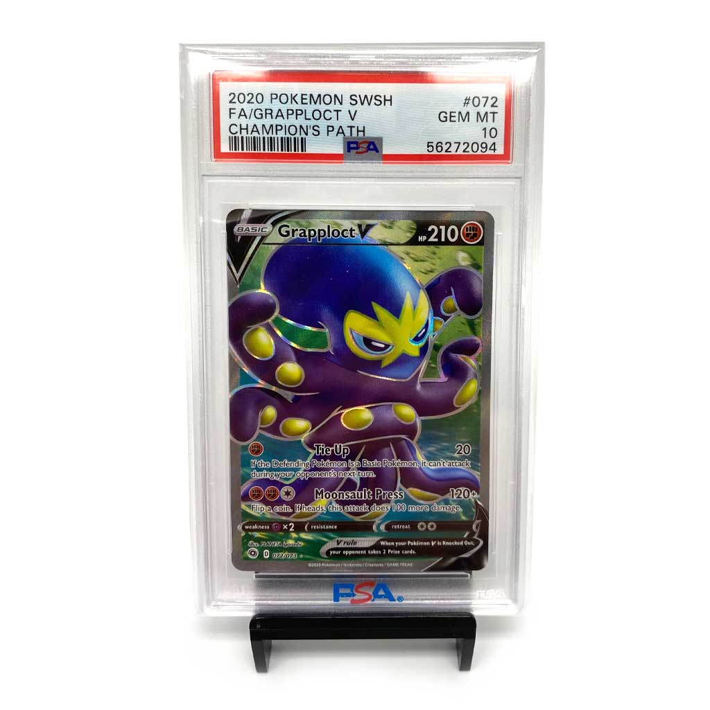 Picture of PSA 10 - 2020 Pokemon - Sword & Shield Champion's Path - FA - Grapploct V