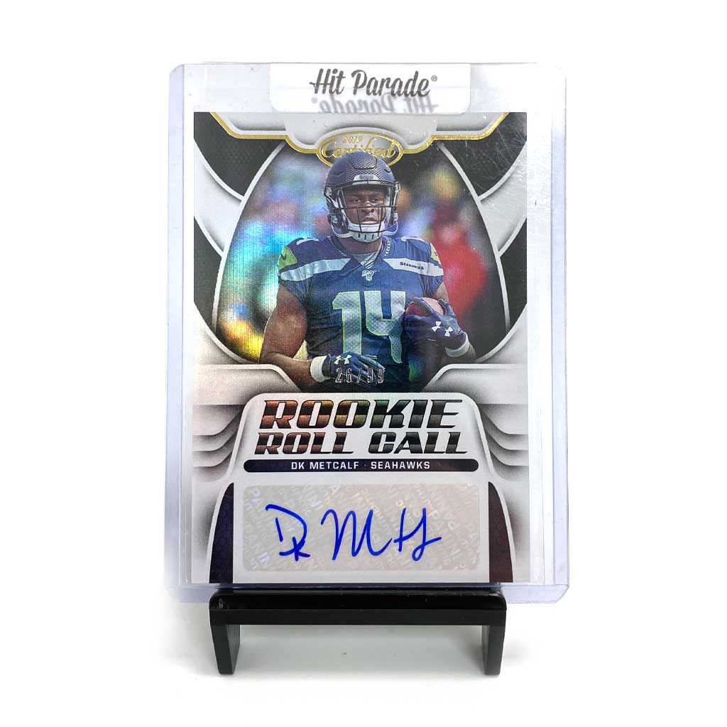 Picture of Panini - Certified Football - Rookie Roll Call - DK Metcalf Autographed Rookie Card 2019
