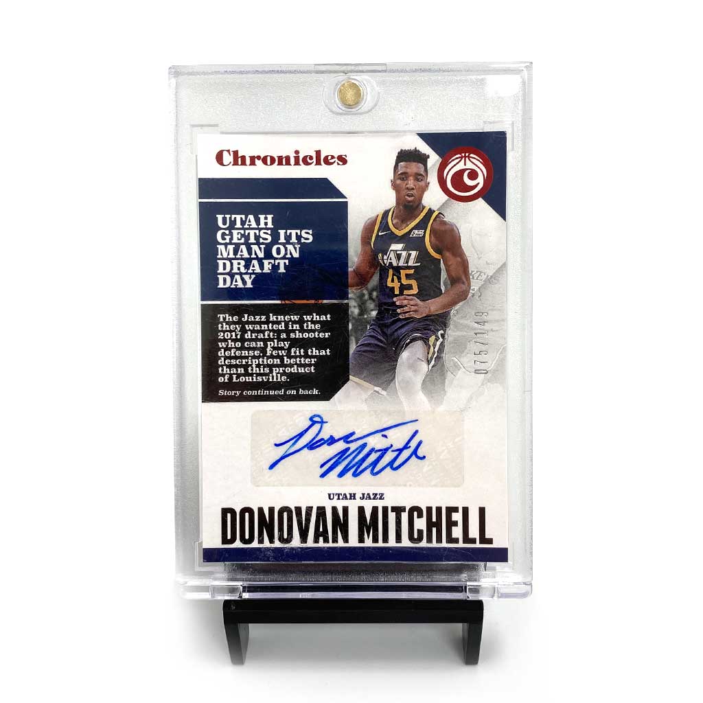 Picture of Panini - Chronicles Basketball - Donovan Mitchell Autographed Card - 2018