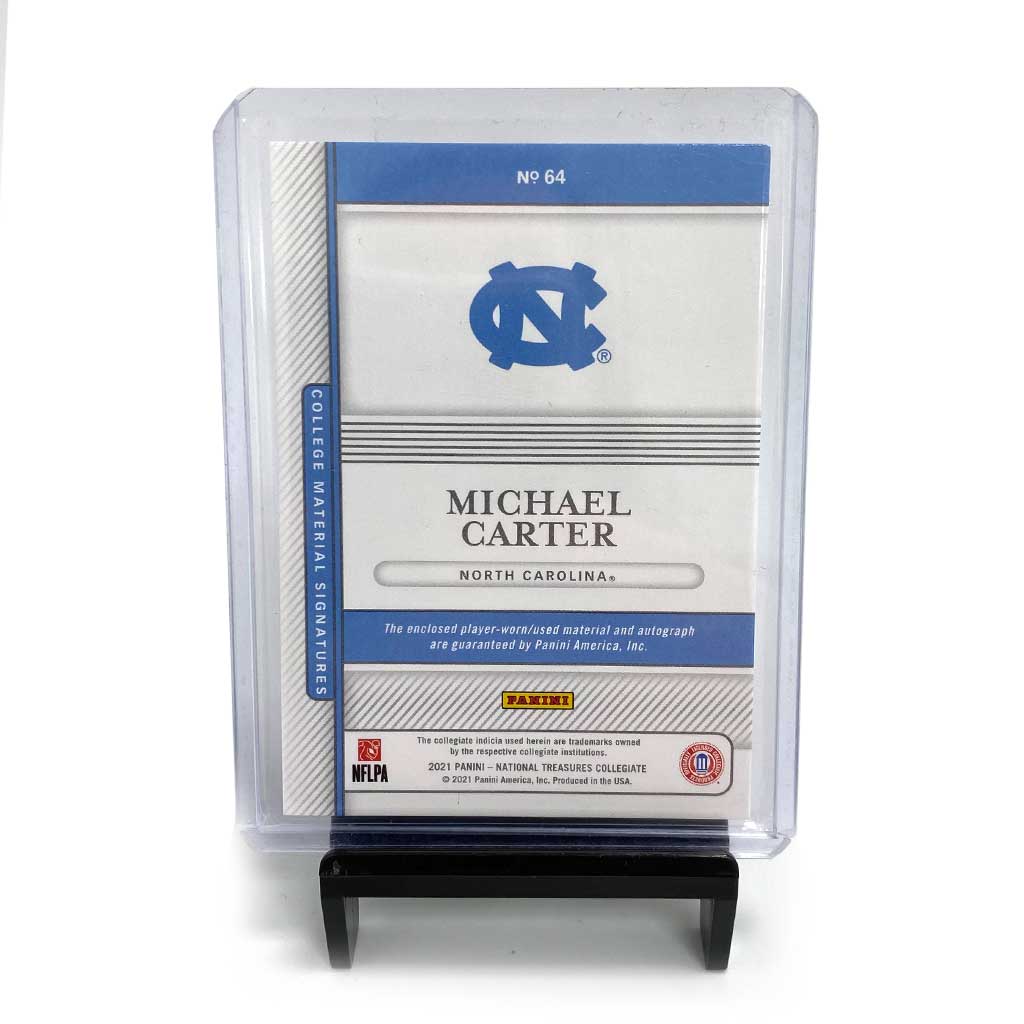 Picture of Panini - National Treasures - Michael Carter Autographed Rookie Card 2021