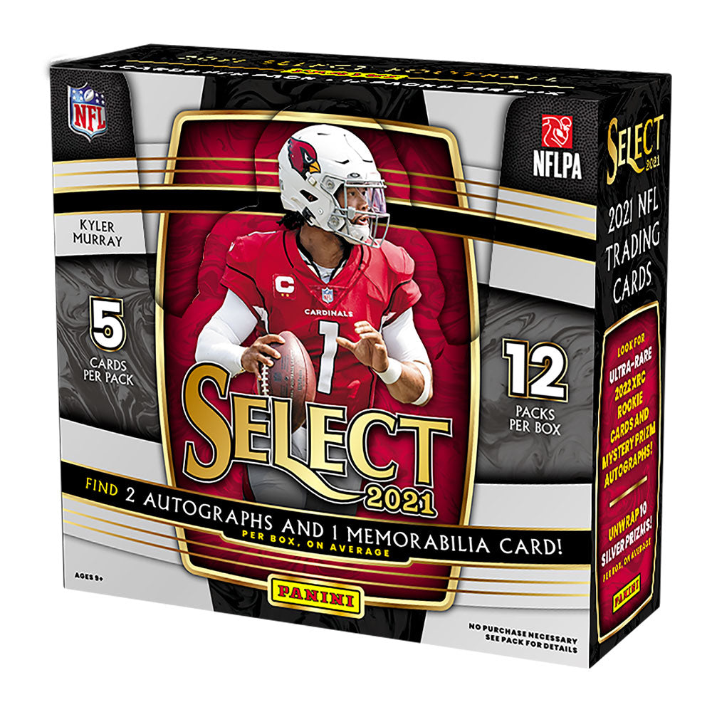 Nfl Box Numbers Panini - Select - NFL Football - 2021 - Hobby Box – CARDPOPUSA