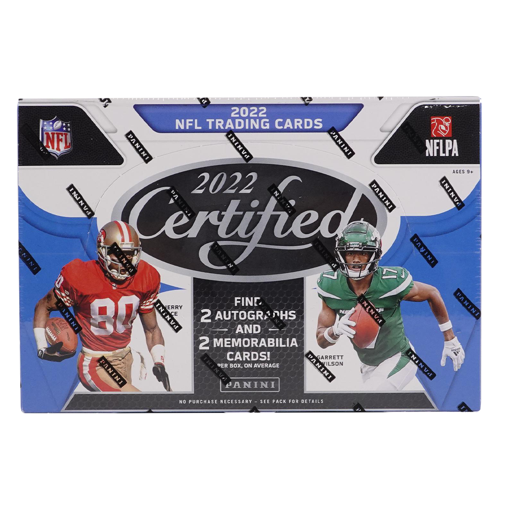 Panini Certified NFL Football Hobby Box 2022 CARDPOPUSA