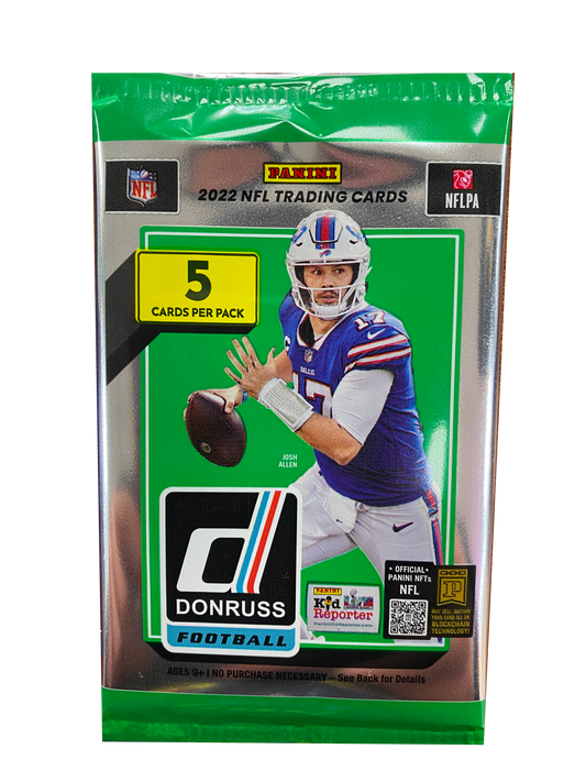 Panini - Donruss - 2022 - NFL - Trading - Cards - Pack - 5 Ct.