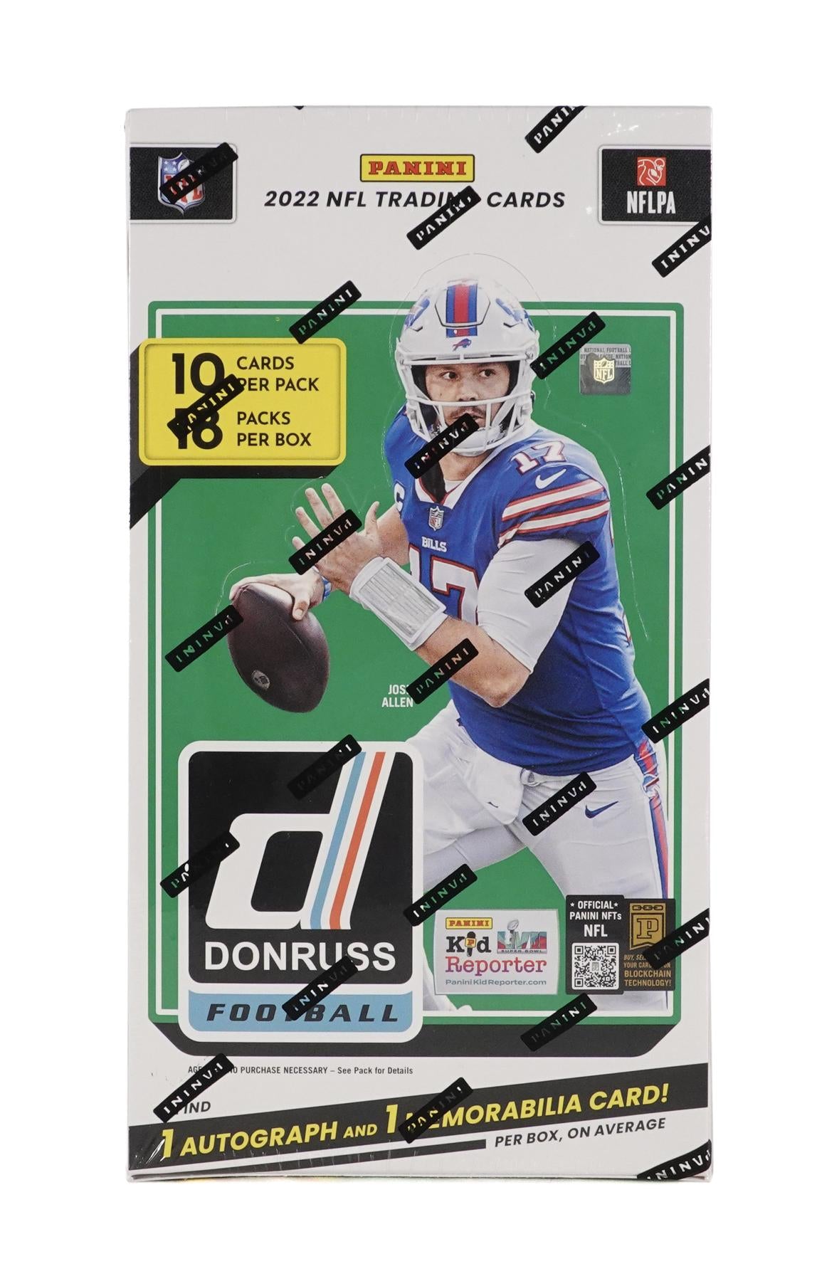 Panini Donruss Football Hobby Box 2022 CARDPOPUSA