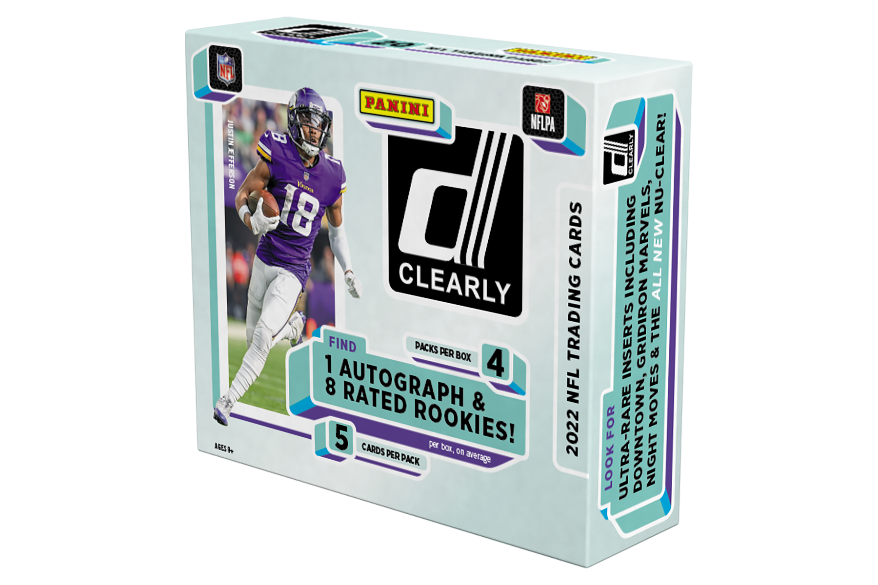 Panini Donruss Football Clearly Hobby Box 2022 CARDPOPUSA