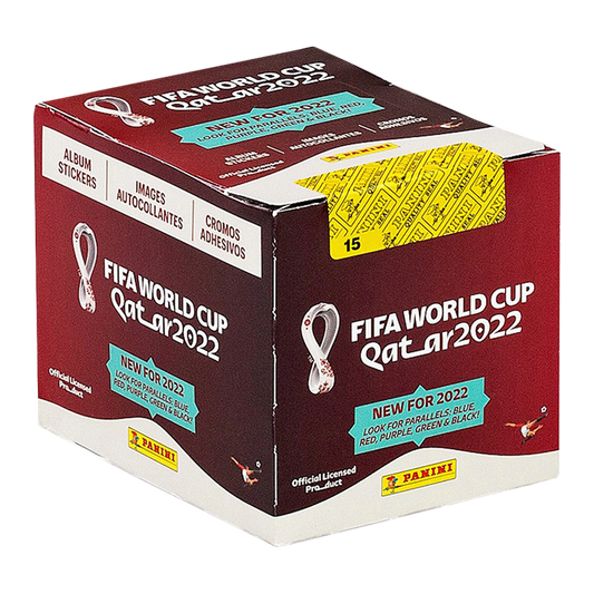 Panini - FIFA World Cup Qatar - Soccer Sticker Sealed Box 2022
