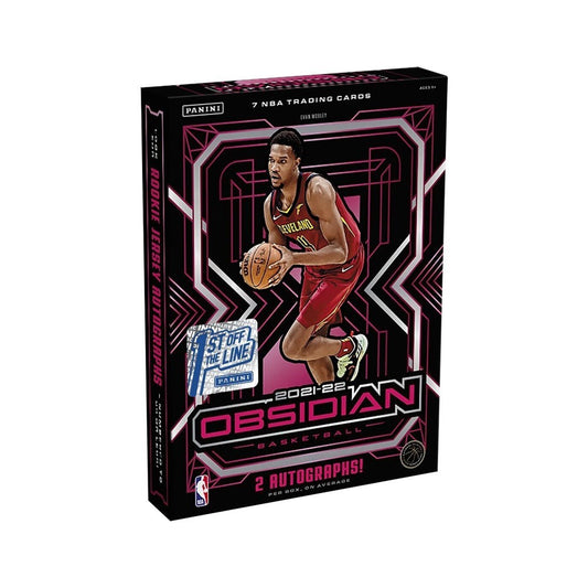 Panini - Obsidian - FOTL (FIRST OFF THE LINE) - Basketball Hobby Box NBA 2022