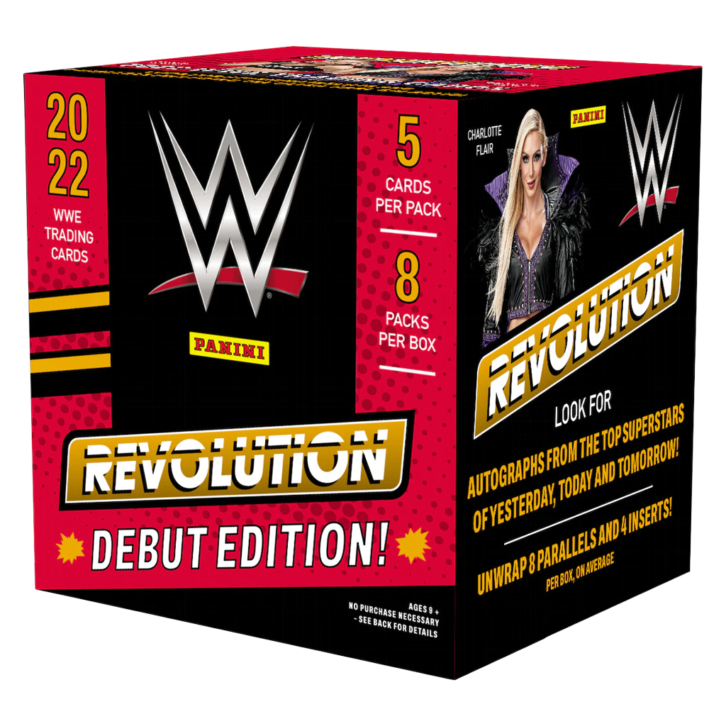 Panini - Revolution - Debut Edition - WWE Box 2022