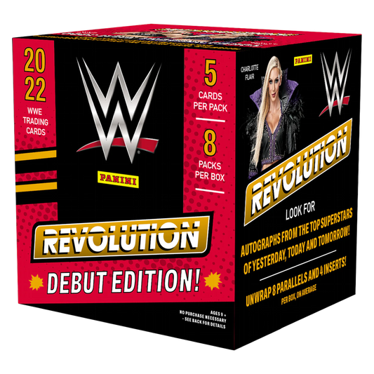 Panini - Revolution - Debut Edition - WWE Box 2022