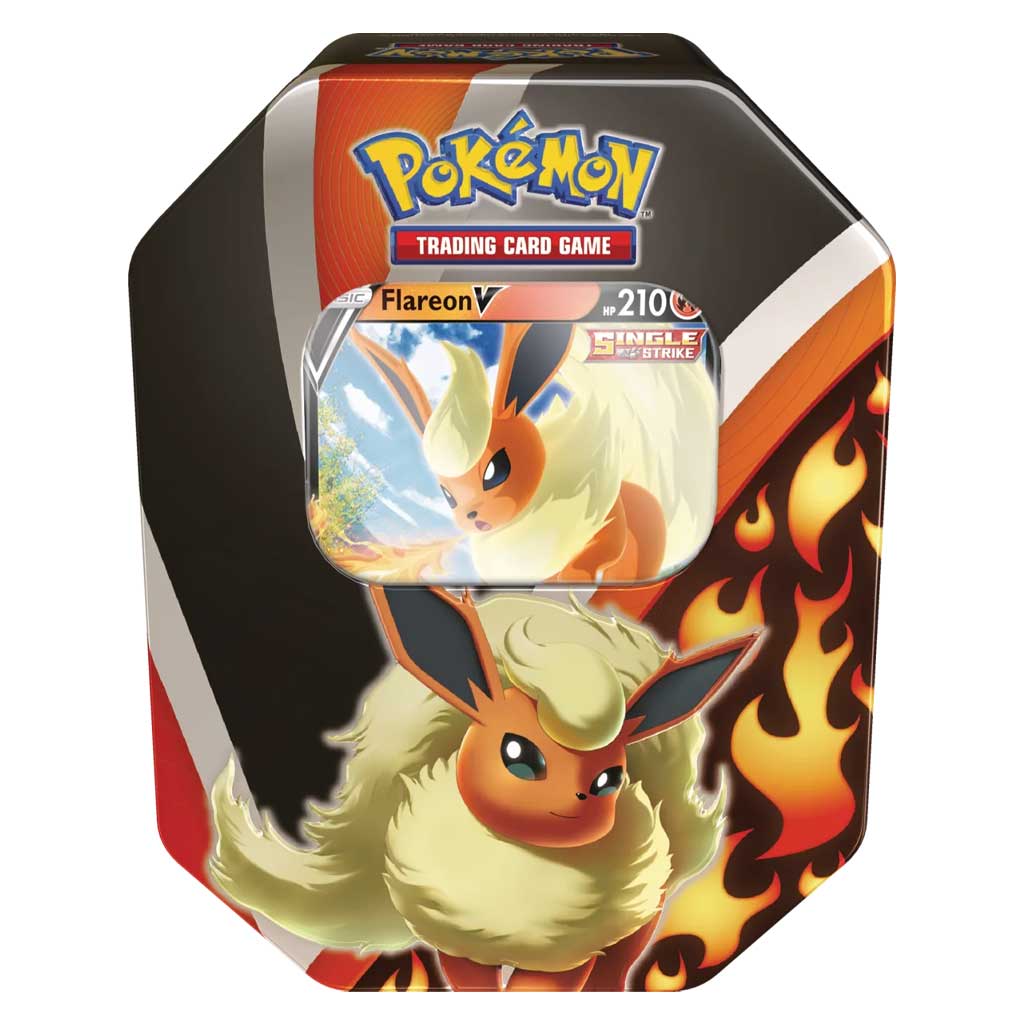 Picture of Pokémon - Eevee Evolutions Tin - (Flareon V) - 2021
