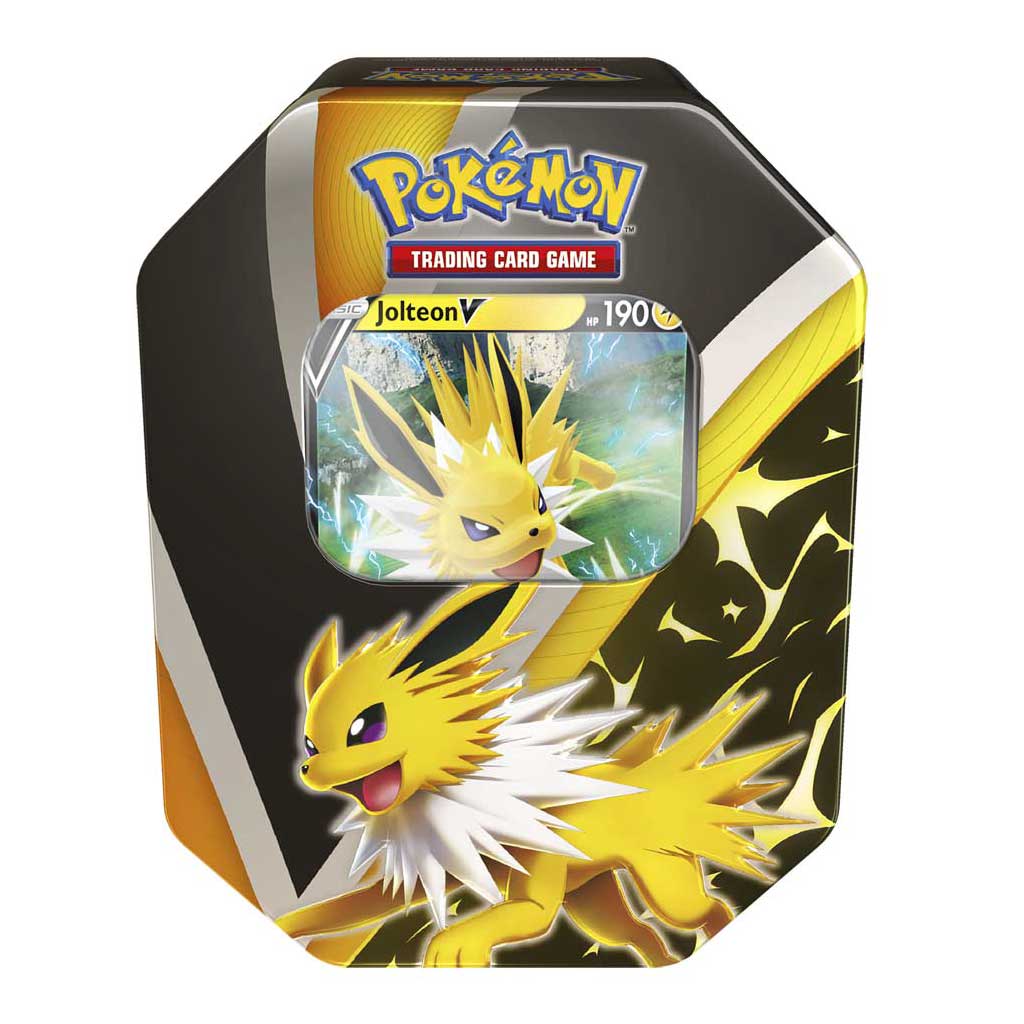 Picture of Pokémon - Eevee Evolutions Tin - (Jolteon V) - 2021