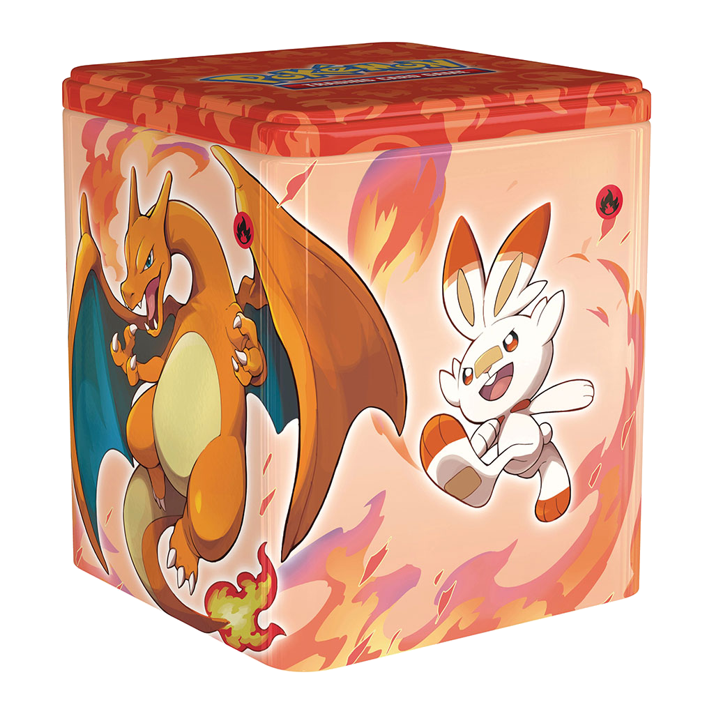 Pokémon - Fighting Fire Darkness Stacking Tin - Colors and Styles Vary